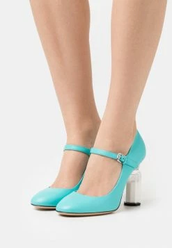 MOSCHINO Classic Heels - Turquoise