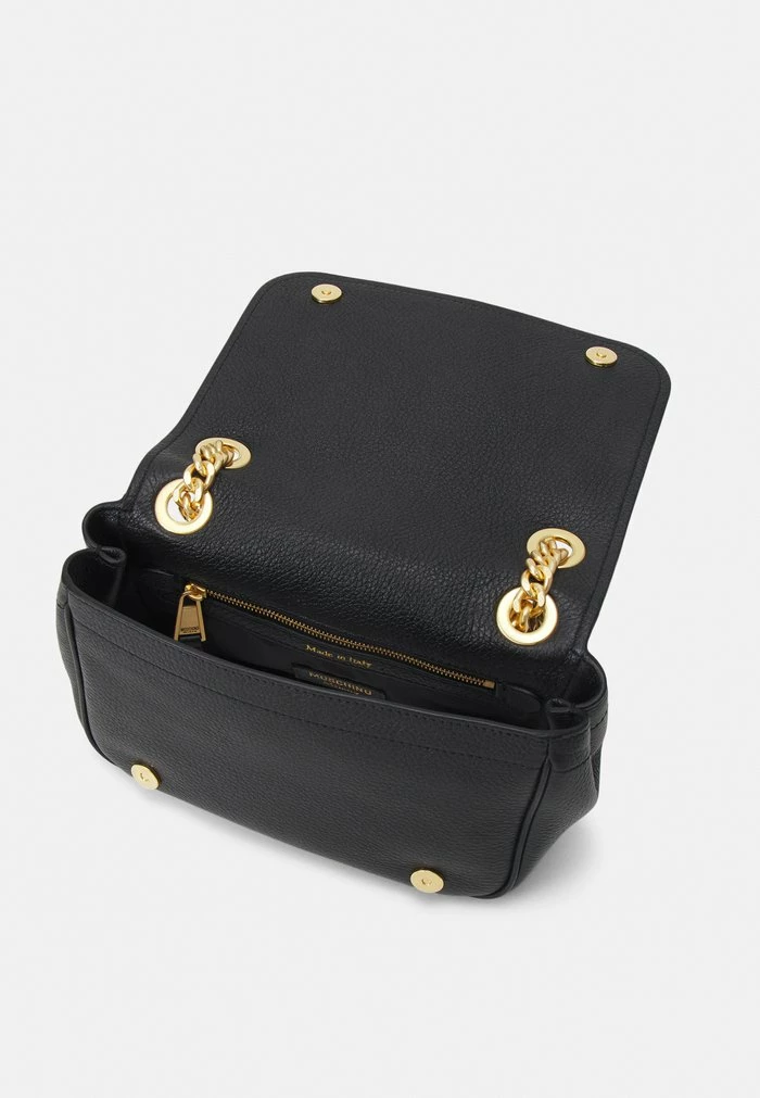MOSCHINO LETTERING SHOULDER BAG - Across Body Bag - Black 3 MOSCHINO LETTERING SHOULDER BAG - Across Body Bag - Black - Image 3