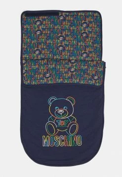 MOSCHINO BABY NEST UNISEX - Footmuff - Navy /multicolor