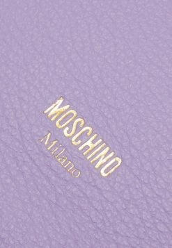 MOSCHINO LETTERING WALLET - Wallet - Violet -MOSCHINO SHOP 42bf9c0a68d745b6a89d17775a6d33e7