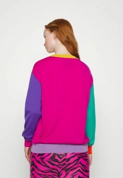 MOSCHINO COLOR BLOCK - Jumper - Violet -MOSCHINO SHOP 430536eaa70b4559a2886240c9594f26