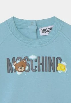 MOSCHINO ADDITION UNISEX - Sweatshirt - Baby Sky Blue -MOSCHINO SHOP 430fab8d774d4b86ac4f8303df6e36da