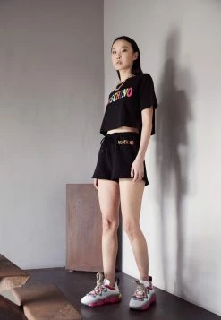 MOSCHINO LOGO - Shorts - Black
