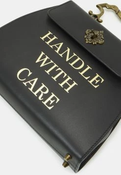 MOSCHINO HANDLE WITH CARE SHOULDER BAG - Handbag - Fantasy Black 8 MOSCHINO HANDLE WITH CARE SHOULDER BAG - Handbag - Fantasy Black -MOSCHINO SHOP 44082e9b18574114be1da94ac59764db