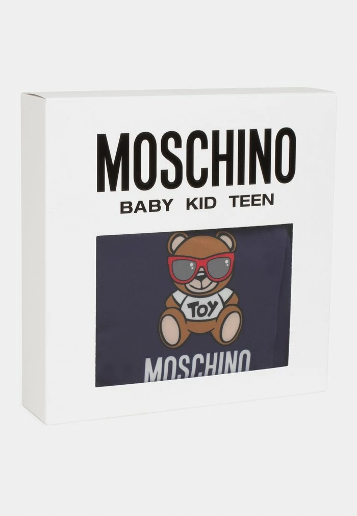MOSCHINO SWIM WITH GIFT BOX - Swimming Trunks - Navy Blue 4 MOSCHINO SWIM WITH GIFT BOX - Swimming Trunks - Navy Blue - Image 4