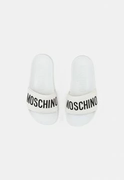 MOSCHINO Mules - White/black -MOSCHINO SHOP 4542718bf9004a368dc5b40f39f4b694