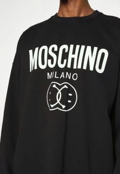 MOSCHINO UPPER BODY GARMENT - Sweatshirt - Fantasy Black -MOSCHINO SHOP 45bfe2c2e3084299bc8279e135806e2d