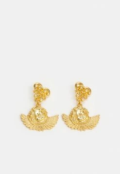 MOSCHINO EARRINGS - Earrings - Shiny Gold-coloured