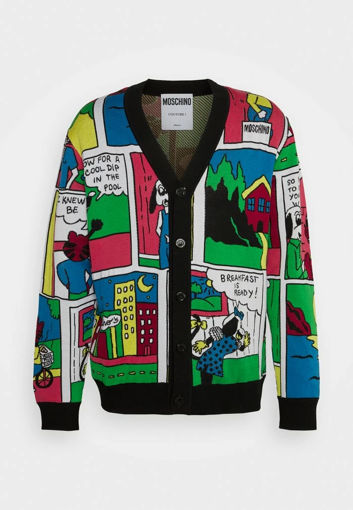 MOSCHINO JACKET - Cardigan - Black 2 MOSCHINO JACKET - Cardigan - Black - Image 2