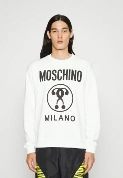 MOSCHINO Sweatshirt - Fantasy White -MOSCHINO SHOP 4774163a51284a51aa141c51a1a85641