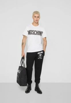 MOSCHINO Print T-shirt - White -MOSCHINO SHOP 489c15fad7b04b59a38b2ff851229c5f