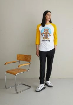 MOSCHINO UPPER BODY GARMENT - Long Sleeved Top - Fantasy White