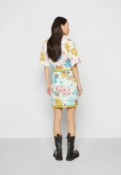 MOSCHINO CALICO ANIMALS - Mini Skirt - Light Blue -MOSCHINO SHOP 48c1f11f27fa4342bac19f63a40e91b8