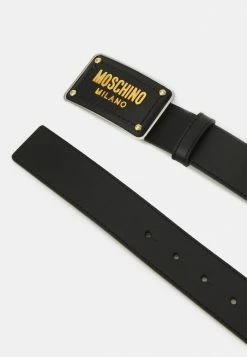 MOSCHINO BELT UNISEX - Belt - Black -MOSCHINO SHOP 496378d575c94c2a8d71b6444901dab8