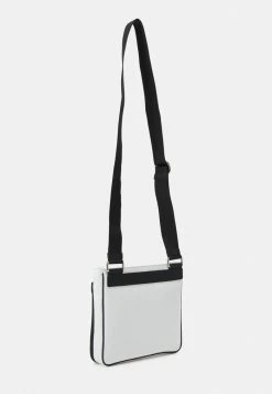Alternative view of MOSCHINO RUBBER LABEL UNISEX - Across Body Bag - Black