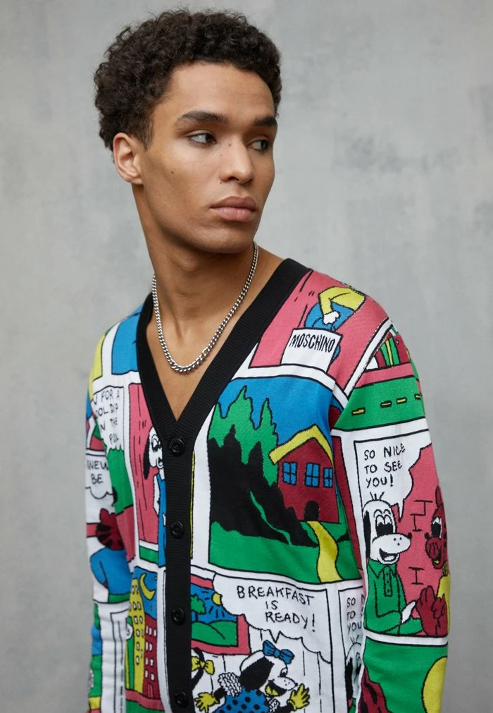 MOSCHINO JACKET - Cardigan - Black 4 MOSCHINO JACKET - Cardigan - Black - Image 4