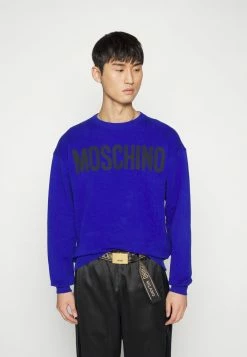 MOSCHINO Sweatshirt - Blue -MOSCHINO SHOP 4bc2fc763ed24d16b7f2bcd54268b125
