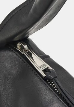 MOSCHINO SHOULDER BAG UNISEX - Across Body Bag - Black -MOSCHINO SHOP 4cb3a9cc2045414ea9da33d820eff499