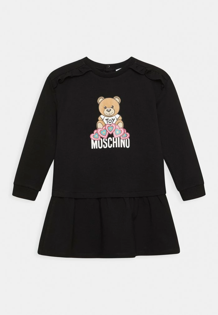 MOSCHINO DRESS - Jersey Dress - Black 1 MOSCHINO DRESS - Jersey Dress - Black