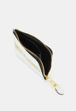 MOSCHINO WALLET - Wallet - White -MOSCHINO SHOP 4ce7ac04461c43afad8dd845bb18a21a