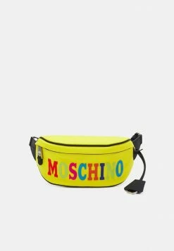 MOSCHINO LOGO UNISEX - Bum Bag - Fantasy Print Yellow