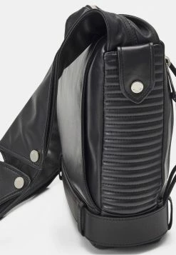 MOSCHINO SHOULDER BAG UNISEX - Across Body Bag - Black -MOSCHINO SHOP 4defb963ea7b46abae78c1ef5dc0b3d0