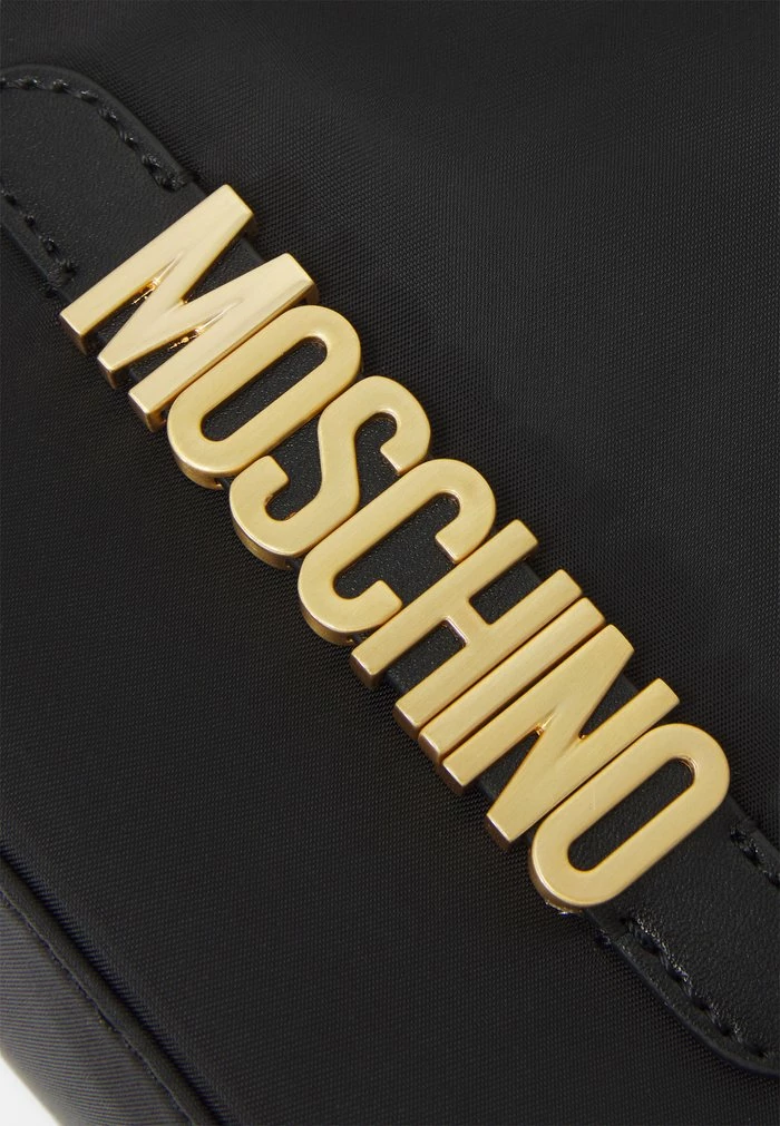 MOSCHINO LETTERING SHOULDER BAG - Handbag - Black 6 MOSCHINO LETTERING SHOULDER BAG - Handbag - Black - Image 6