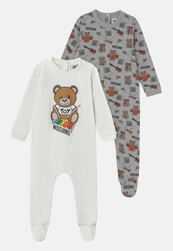 MOSCHINO BABYGROW GIFT 2 PACK UNISEX - Sleep Suit - Cloud 1 MOSCHINO BABYGROW GIFT 2 PACK UNISEX - Sleep Suit - Cloud