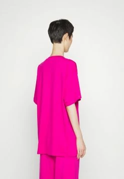 MOSCHINO DOUBLE SMILE - Print T-shirt - Fuchsia -MOSCHINO SHOP 502bfb552f434812a0f351c268ab850d