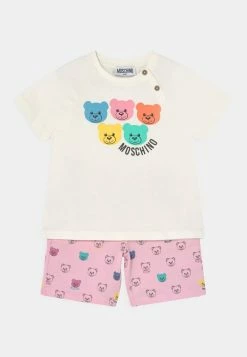 MOSCHINO GIFT SET - Print T-shirt - Lilac