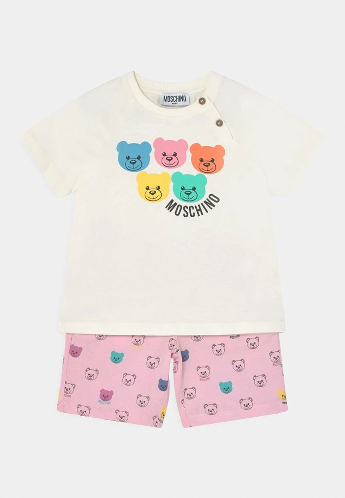 MOSCHINO GIFT SET - Print T-shirt - Lilac 1 MOSCHINO GIFT SET - Print T-shirt - Lilac