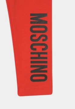 MOSCHINO UNISEX - Leggings - Trousers - Poppy Red -MOSCHINO SHOP 50a9c1b109624f82b212a81f2ce35088