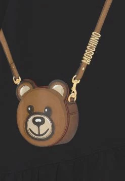 MOSCHINO DRESS - Day Dress - Black -MOSCHINO SHOP 5187c6a351894117b1eed4a57b1437c5