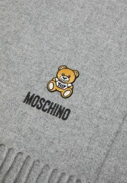 MOSCHINO Foulard - Grey -MOSCHINO SHOP 5306dbca06b947928a312d696fa15220