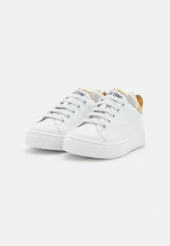 Alternative view of MOSCHINO UNISEX - Trainers - White/gold