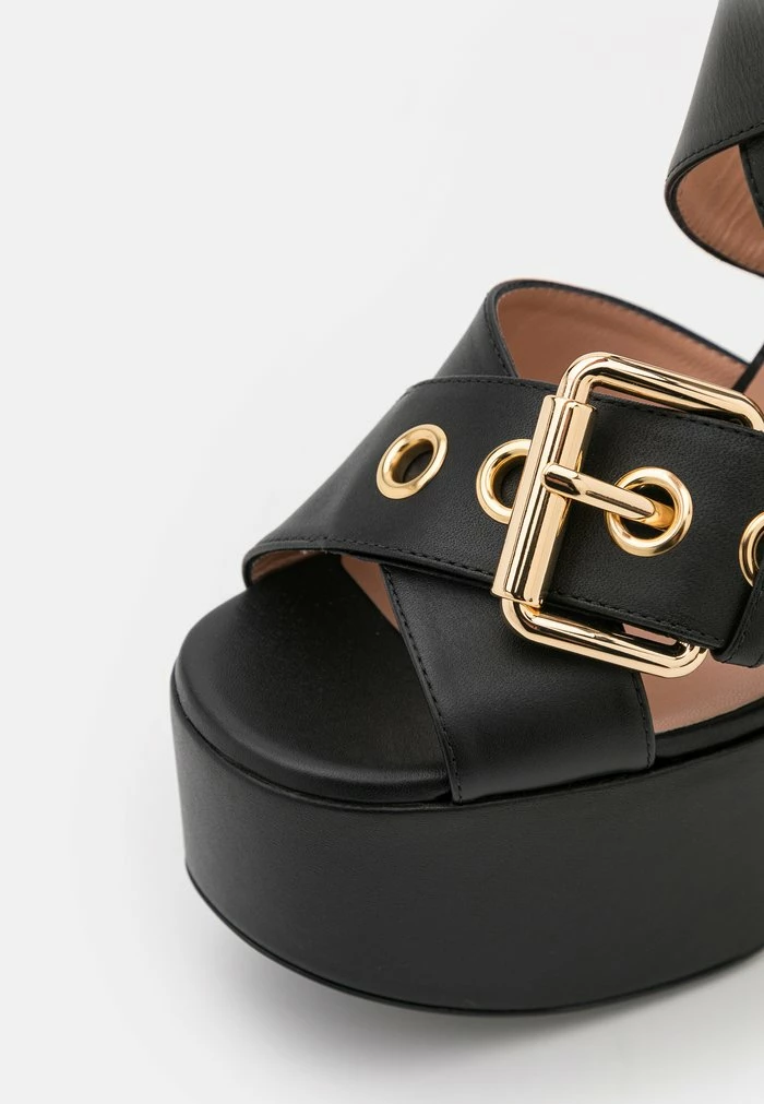 MOSCHINO High Heeled Sandals - Nero 7 MOSCHINO High Heeled Sandals - Nero - Image 7