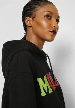 MOSCHINO LOGO - Sweatshirt - Black -MOSCHINO SHOP 53e284b5f4a942bb8b7a79e0cc527f50