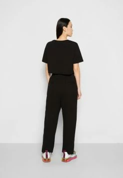 MOSCHINO LOGO - Tracksuit Bottoms - Black -MOSCHINO SHOP 549be4d50e7d4c068ddf7ba6dafb6e22