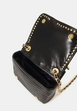 MOSCHINO BIKER BAG STUDS SHOULDER BAG - Handbag - Fantasy Print Black -MOSCHINO SHOP 54d445b623814efcb23748b5e1ea2331