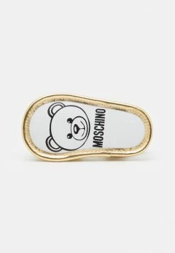 MOSCHINO UNISEX - First Shoes - Gold -MOSCHINO SHOP 54eaaf6a0c8e48428d2378c82b06c7e5