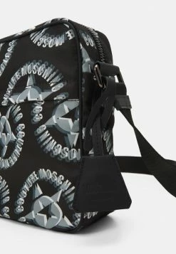MOSCHINO SHOULDER UNISEX - Across Body Bag - Black -MOSCHINO SHOP 5538ace3e4ce450babceaf44becb4512