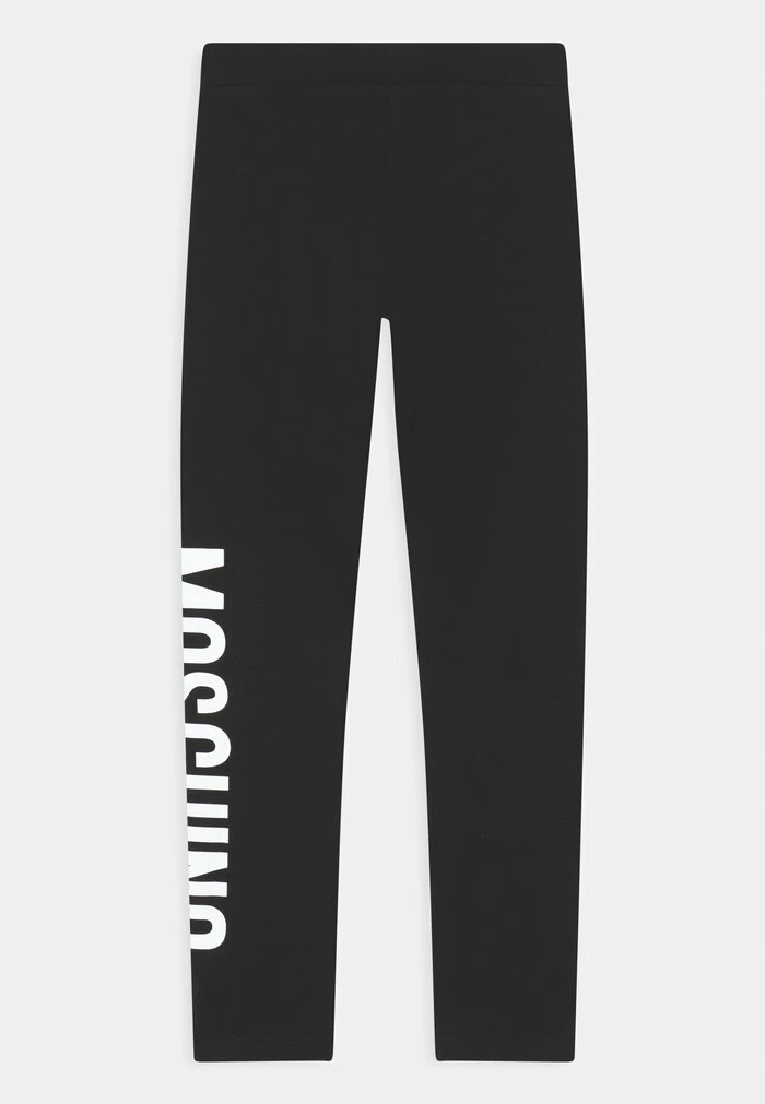 MOSCHINO Leggings - Trousers - Black 2 MOSCHINO Leggings - Trousers - Black - Image 2