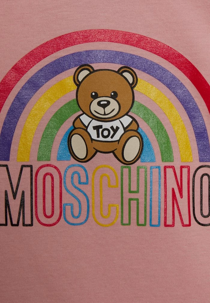 MOSCHINO ADDITION - Print T-shirt - Sugar Rose 3 MOSCHINO ADDITION - Print T-shirt - Sugar Rose - Image 3
