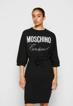 MOSCHINO UNITARD - Day Dress - Black -MOSCHINO SHOP 57bfa7ed91c647b5819d5345d22d2326