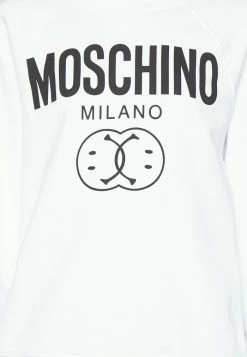 MOSCHINO DOUBLE SMILE - Sweatshirt - Fantasy White 13 MOSCHINO DOUBLE SMILE - Sweatshirt - Fantasy White -MOSCHINO SHOP 57db467ff4774bb3ba120f1663f5e844