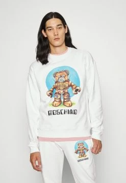 MOSCHINO Sweatshirt - Fantasy White -MOSCHINO SHOP 5803f71ef5ac45e887edf6fbcd03f128