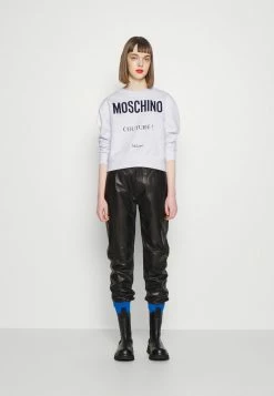 MOSCHINO INSTITUTIONAL LOGOS - Sweatshirt - White -MOSCHINO SHOP 5810af48dcb04d7ea69cbeb2e02c94d5