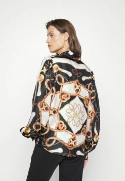 MOSCHINO BLOUSE - Blouse - Fantasy Black -MOSCHINO SHOP 584175a879094f669ceed273c76aaf1d