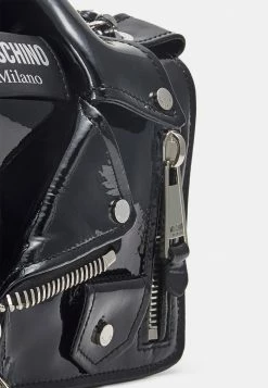 MOSCHINO BIKER BAG SHOULDER BAG - Across Body Bag - Black 10 MOSCHINO BIKER BAG SHOULDER BAG - Across Body Bag - Black -MOSCHINO SHOP 58c05e0b1b6e4e1889489ff26a882968