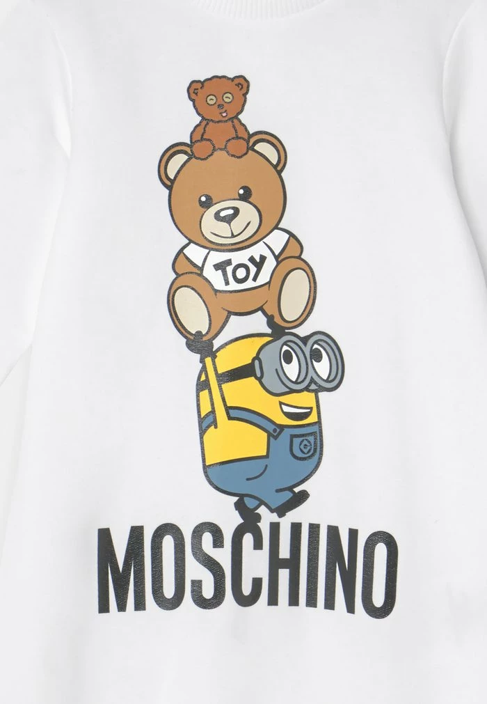 MOSCHINO HAT GIFT MINIONS UNISEX - Sleep Suit - Optical White 3 MOSCHINO HAT GIFT MINIONS UNISEX - Sleep Suit - Optical White - Image 3